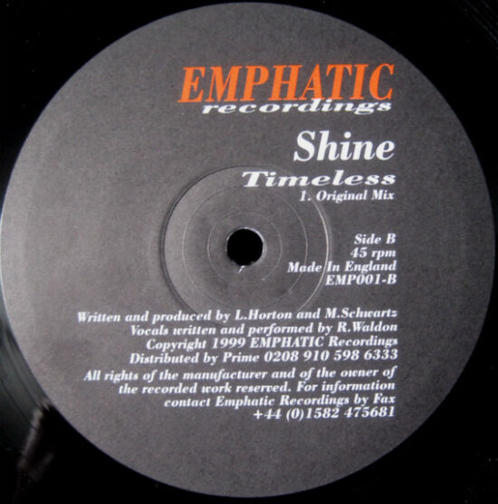 Shine (66) - Reachin' For You / Timeless