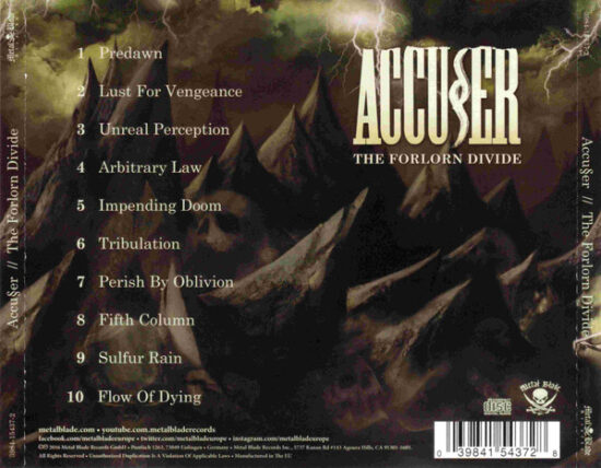 Accuser - The Forlorn Divide