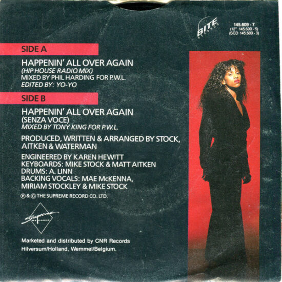 Lonnie Gordon - Happenin' All Over Again