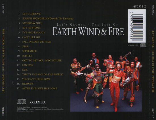 Earth, Wind & Fire - Let's Groove – The Best Of Earth, Wind & Fire