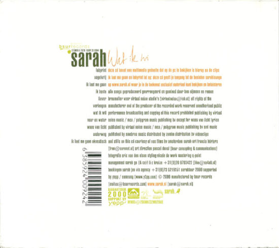 Sarah (10) - Wat Ik Wil