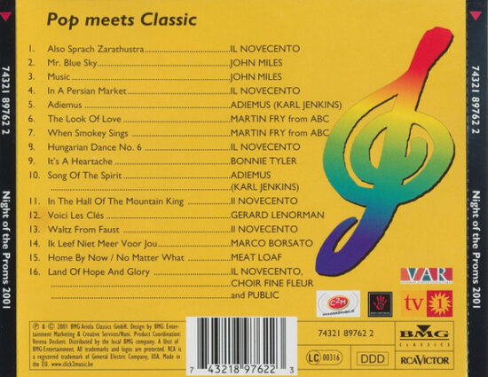 Various - Night Of The Proms 2001 (Pop Meets Classic)