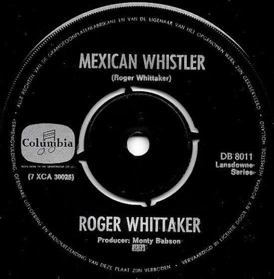 Roger Whittaker - Mexican Whistler