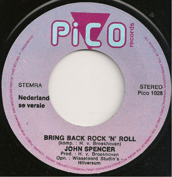 John Spencer - Bring Back Rock 'n' Roll