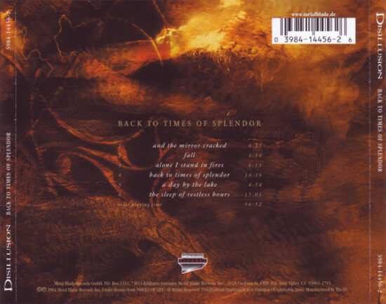 Disillusion - Back To Times Of Splendor