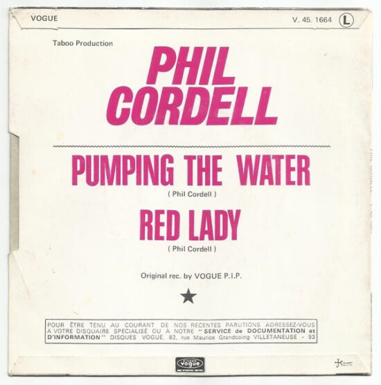 Phil Cordell - Pumping The Water