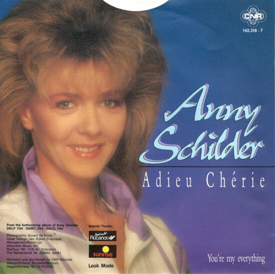 Anny Schilder - Adieu Chérie