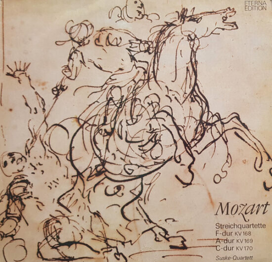 Wolfgang Amadeus Mozart - Streichquartette F-dur KV 168 / A-dur KV 169 / C-dur KV 170