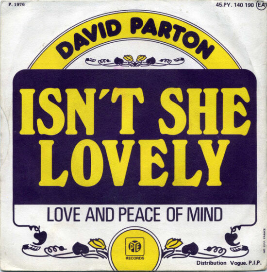 David Parton - Isn't She Lovely