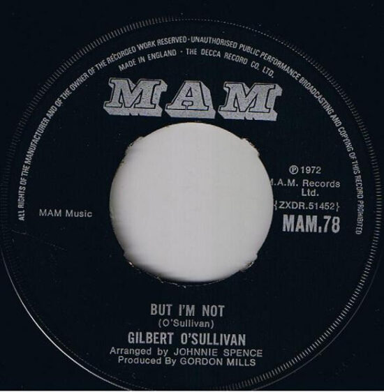 Gilbert O'Sullivan - Ooh-Wakka-Doo-Wakka-Day