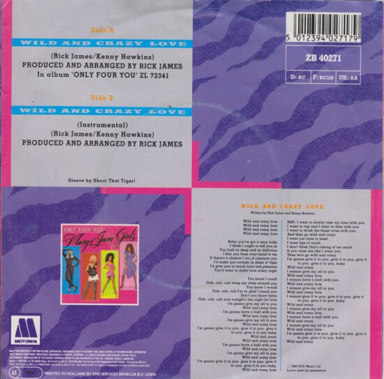 Mary Jane Girls - Wild And Crazy Love