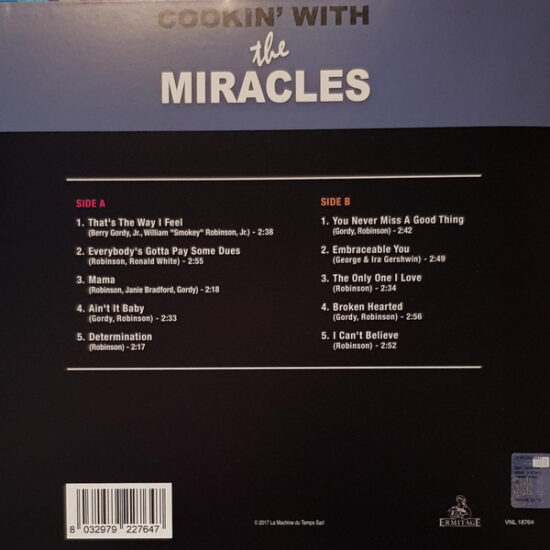 The Miracles - Cookin' With The Miracles