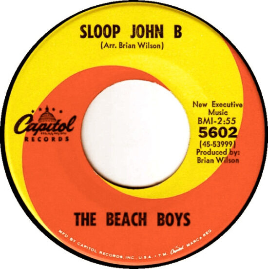 The Beach Boys - Sloop John B / You're So Good to Me
