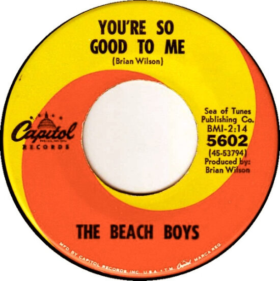 The Beach Boys - Sloop John B / You're So Good to Me