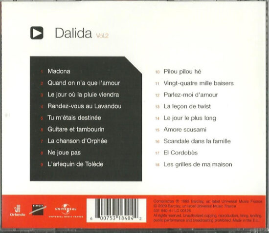 Dalida - Master Série Vol. 2