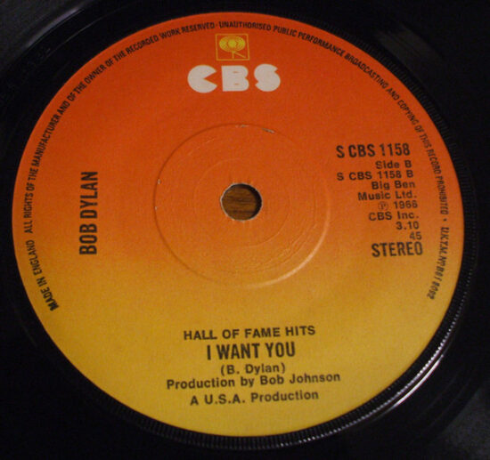 Bob Dylan - Just Like A Woman / I Want You