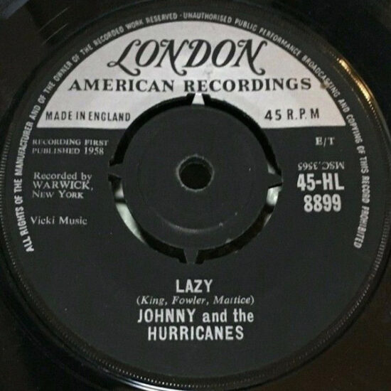 Johnny And The Hurricanes - Crossfire / Lazy