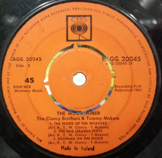 The Clancy Brothers & Tommy Makem - The Moonshiner