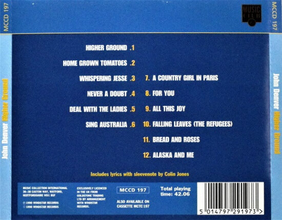 John Denver - Higher Ground