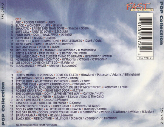 Various - pop collection 30 original pop classics