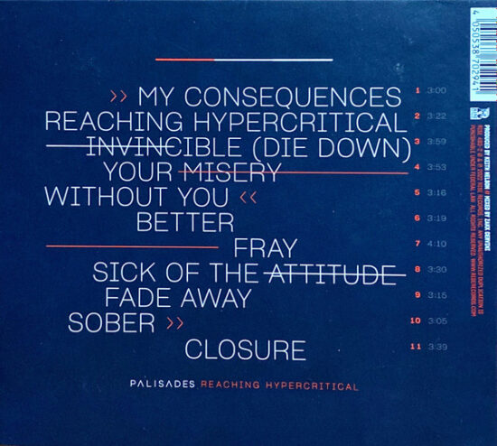 Palisades (4) - Reaching Hypercritical