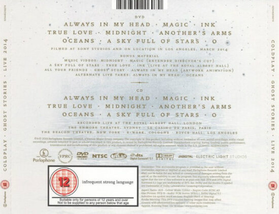 Coldplay - Ghost Stories · Live 2014