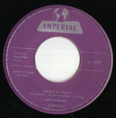Fats Domino - What A Party / Rockin' Bicycle