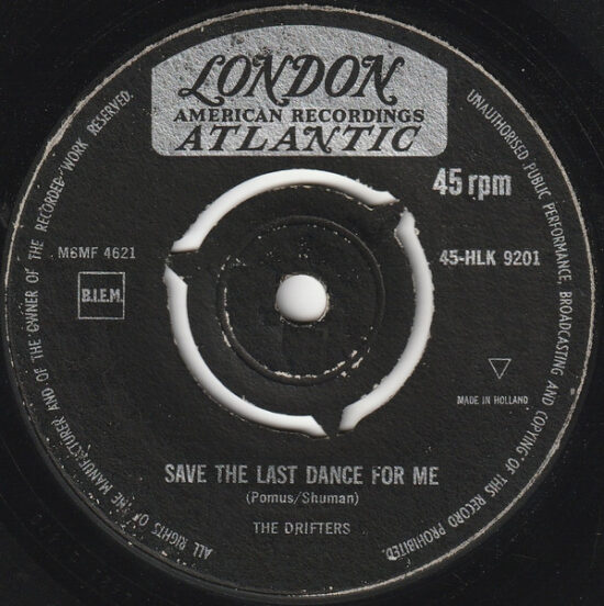 The Drifters - Save The Last Dance For Me