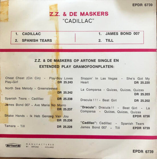 ZZ En De Maskers - Cadillac