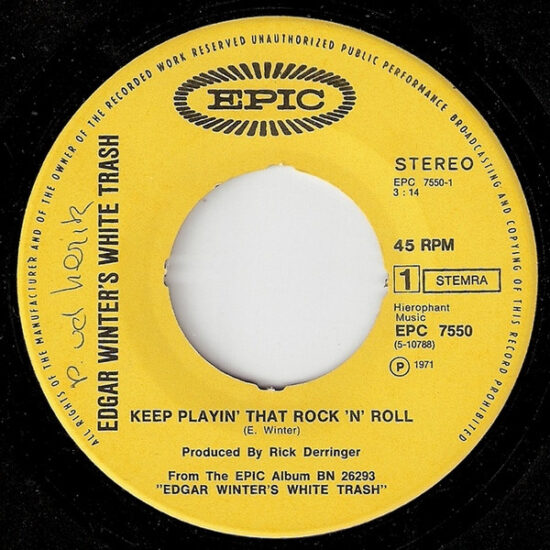 Edgar Winter's White Trash - Keep Playin' That Rock 'N' Roll