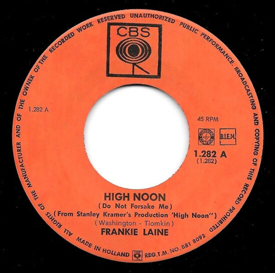 Frankie Laine - High Noon / Jezebel