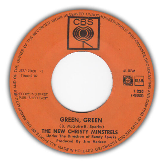 The New Christy Minstrels - Green, Green / Denver