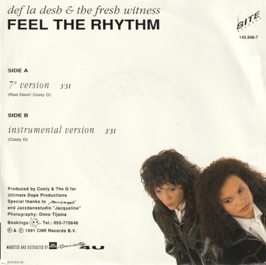 Def La Desh & The Fresh Witness - Feel The Rhythm