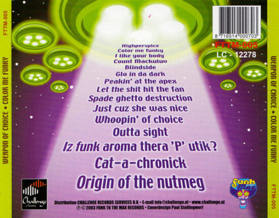 Weapon Of Choice - Color Me Funky