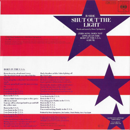 Bruce Springsteen - Born In The U.S.A.