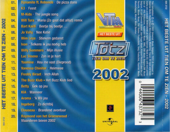 Various - Het Beste Uit Tien Om Te Zien 2002