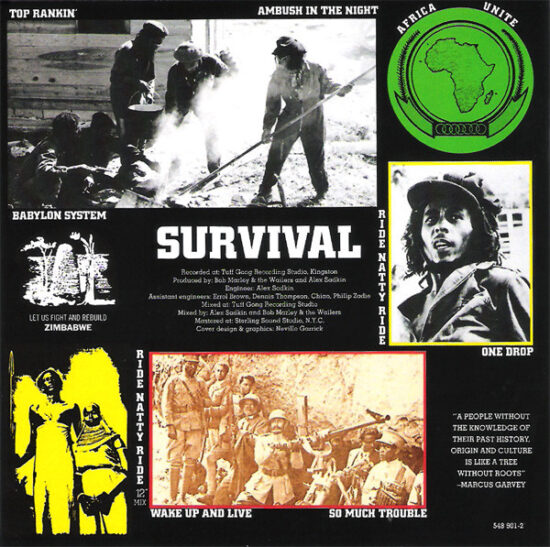 Bob Marley & The Wailers - Survival