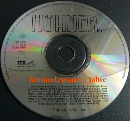 Höhner - Fünfundzwanzig Jahre