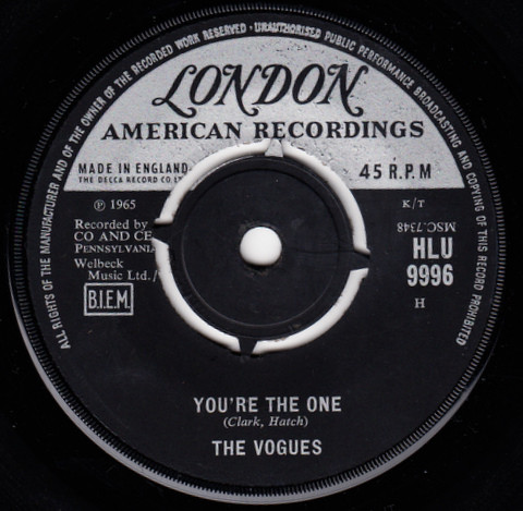 The Vogues - You're The One / Some Words
