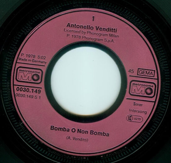 Antonello Venditti - Bomba O Non Bomba