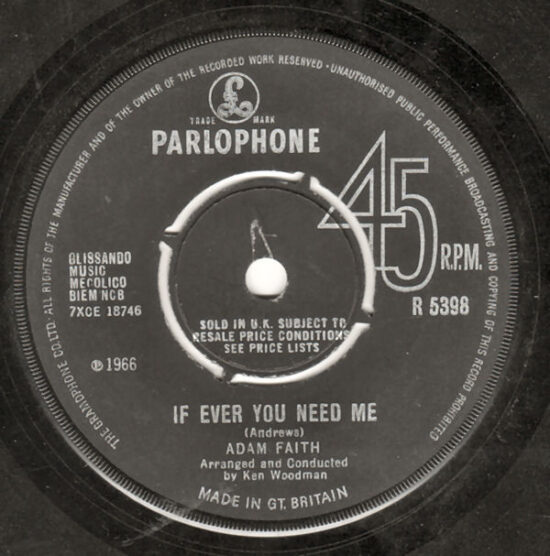 Adam Faith - Idle Gossip