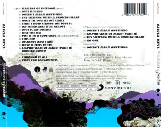 Alicia Keys - The Element Of Freedom