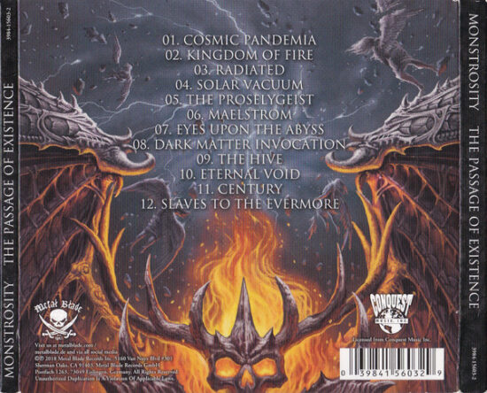 Monstrosity - The Passage Of Existence