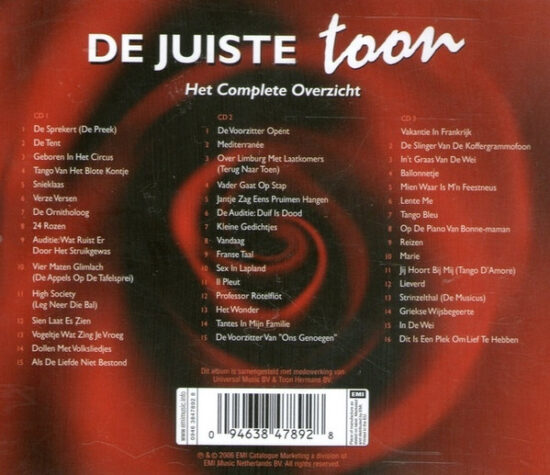 Toon Hermans - De Juiste Toon (Het Complete Overzicht)