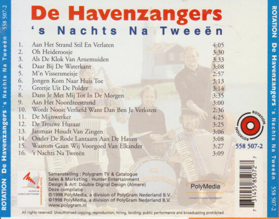 De Havenzangers - 's Nachts Na Tweeen