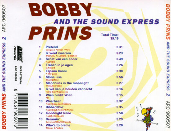Bobby Prins - Bobby Prins And The Sound Express Volume 2