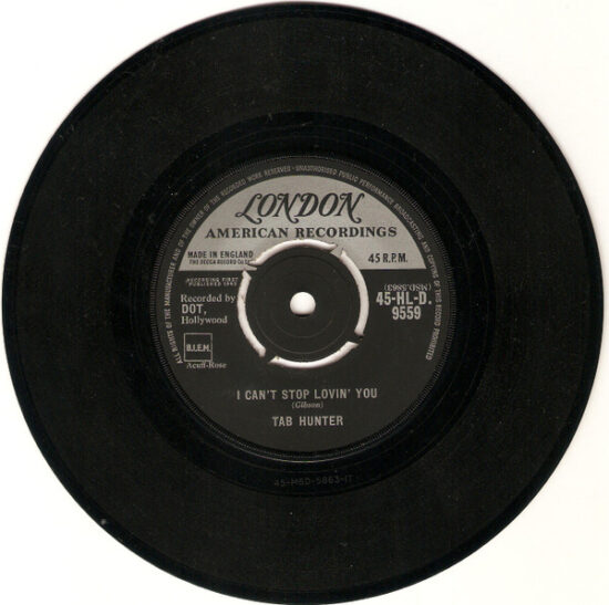 Tab Hunter - I Can't Stop Lovin' You - Born To Lose