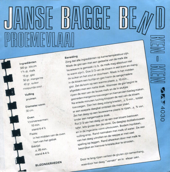 Janse Bagge Bend - Proemevlaai