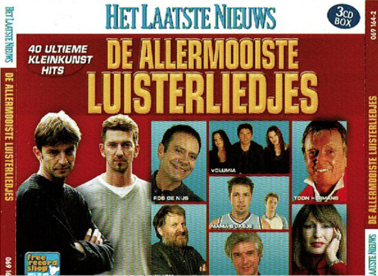 Various - Het Laatste Nieuws - De Allermooiste Luisterliedjes - 40 Ultieme Kleinkunsthits