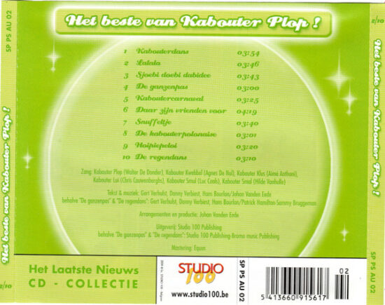 Kabouter Plop - Studio 100 Cd-Collectie - Het Beste Van Kabouter Plop !